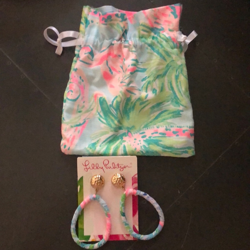 Lilly Pulitzer Earrings NWT